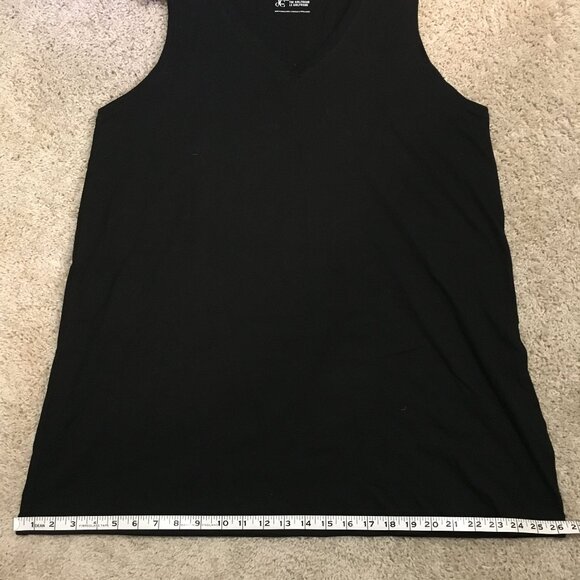 D/C Jeans Modern Black Jersey Sleevele Girlfriend Shirt - Picture 11 of 12